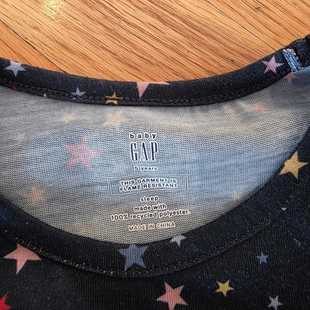 Gap Long Sleeve Star Dress